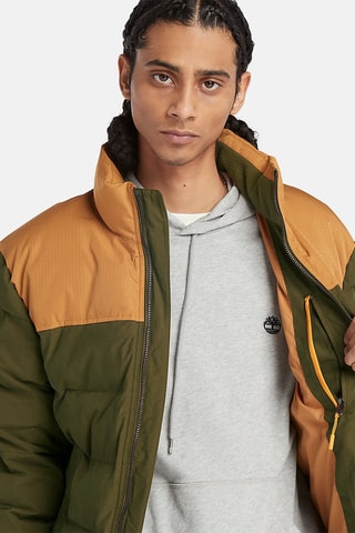Doudoune Welch Mountain Camel et vert olive