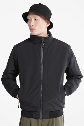 Bomber à capuche Sailor - Noir