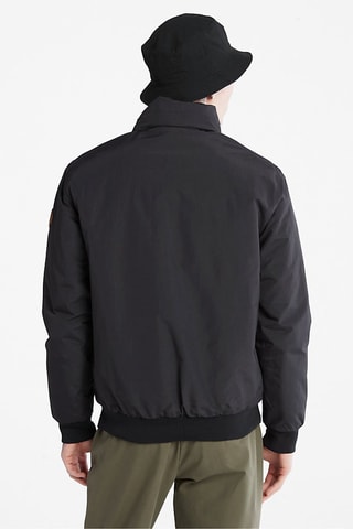 Bomber à capuche Sailor - Noir