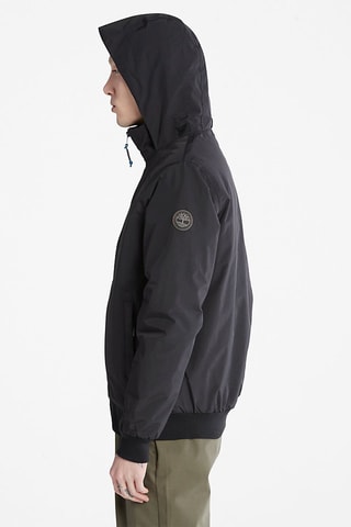 Bomber à capuche Sailor - Noir