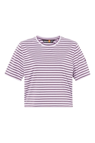 T-shirt - Violet et blanc