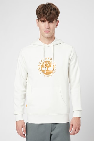 Sweat à capuche Blanc