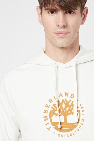 Sweat à capuche Blanc