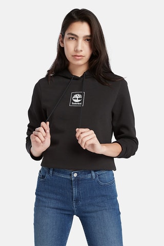Sweat à capuche Small Stack Noir