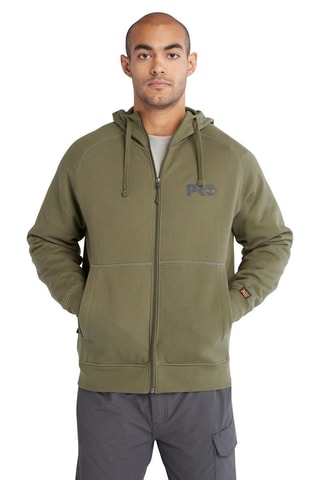 Sweat à capuche Honcho - Vert olive