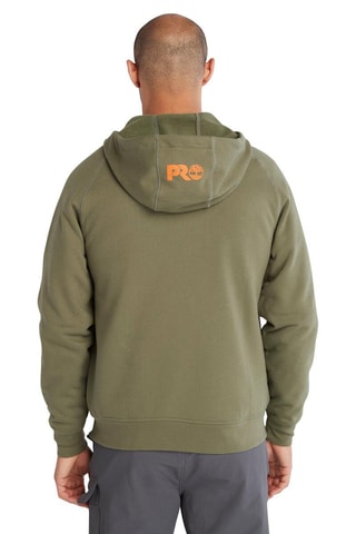 Sweat à capuche Honcho - Vert olive