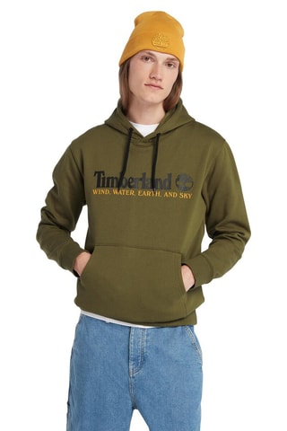 Sweat à capuche - Vert olive