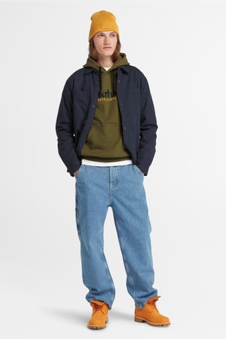 Sweat à capuche - Vert olive