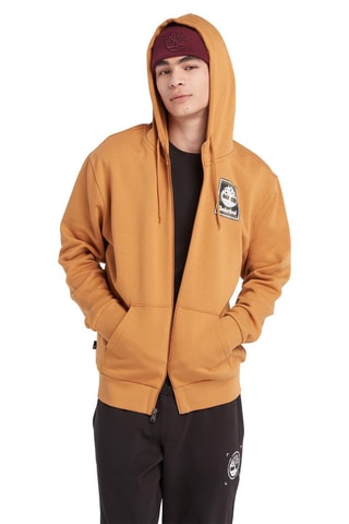 Sweat à capuche TFO - Moutarde