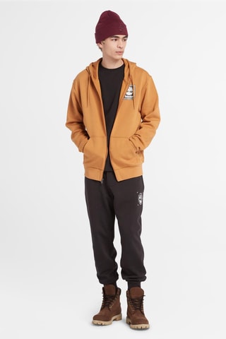 Sweat à capuche TFO - Moutarde