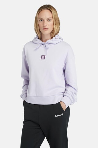 Sweat à capuche Loop - Mauve
