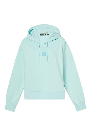 Sweat à capuche Loop - Vert d’eau