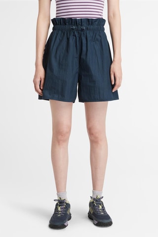 Short taille haute Utility - Bleu foncé