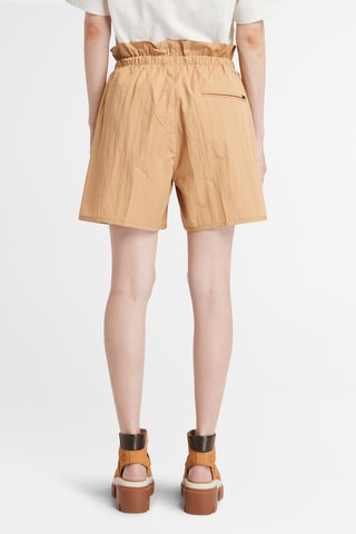 Short taille haute Utility - Marron clair