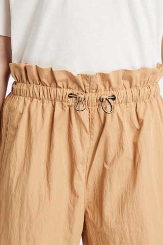 Short taille haute Utility - Marron clair