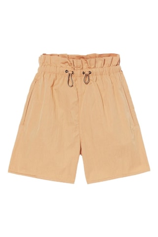 Short taille haute Utility - Marron clair