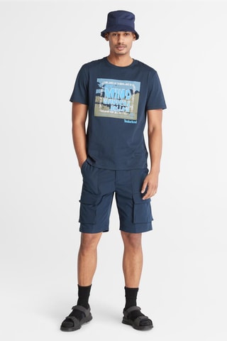 Bermuda cargo - Bleu marine