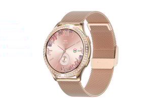 Set Smartwatch Hope van Staal en Juwelen  Geschikt voor Android en iOS 