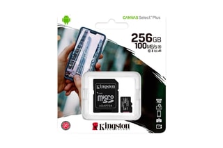 MicroSDHC Kingston - 256 GB - klasse 10