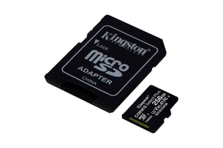 MicroSDHC Kingston - 256 GB - klasse 10
