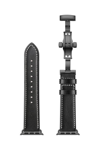 Lakleren Horlogeband Eko - Apple Watch 42/44/45 mm