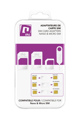 Adaptorset Eko - 3-in-1