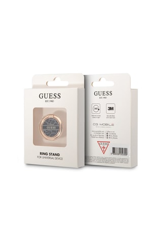 Ringhouder Guess - Model Léopard Noir