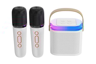 Karaokespeaker EKO 2 microfoons - Bluetooth