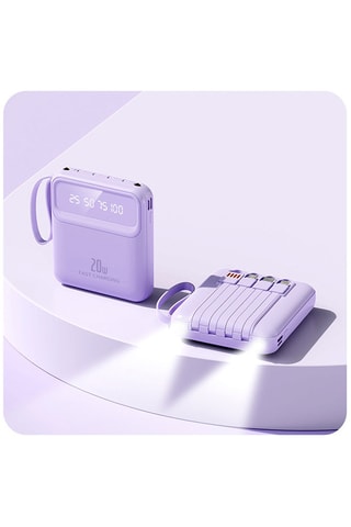 Powerbank 10000 mAh Eko - Zaklamp - Universeel
