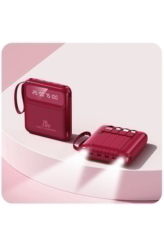 Powerbank 10000 mAh Eko - Zaklamp - Universeel