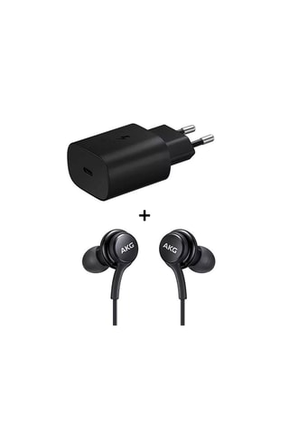 Set Samsung Oplader 25 W - Handsfreeset - USB-C