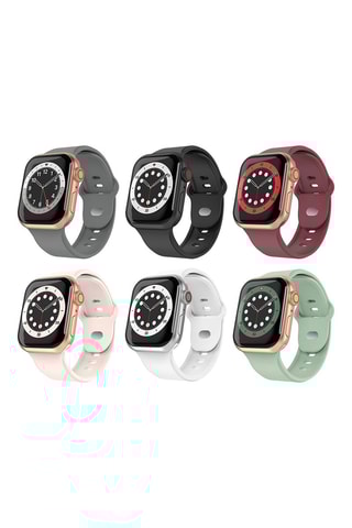 6 Armbanden Eko TPU - Apple Watch 38/40/41 mm