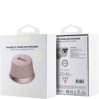 Bluetoothspeaker - Guess Magsafe 3W - Roze