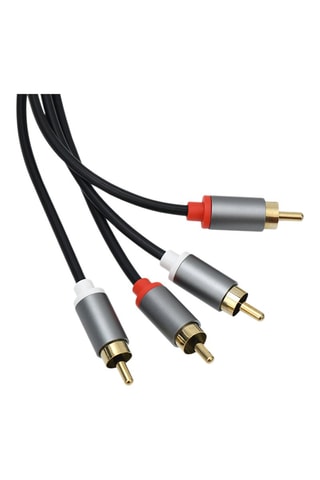Audiokabel RCA - lengte 1,5 m - Bolaris