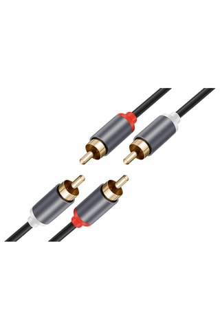 Audiokabel RCA - lengte 1,5 m - Bolaris