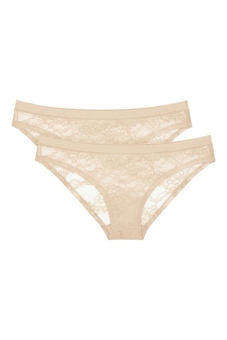 2 tangas Smart Deco - Ivoire