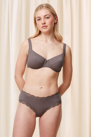 Tanga Natural Spotlight Hipster EX - Gris foncé
