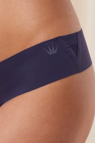 Tanga Flex Smart Highleg - Bleu marine