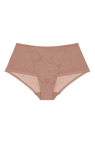 Shorty taille haute Wild Rose Sensation Maxi - Nude