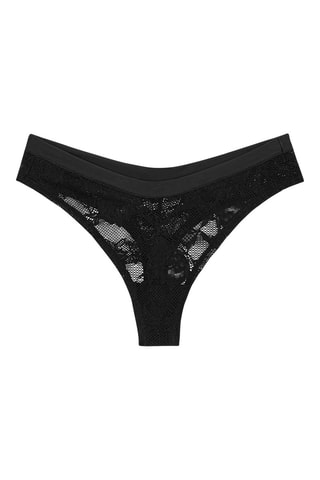String Smart Deco High Leg EX - Noir