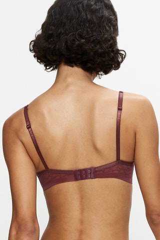 Soutien-gorge ampliforme Triumph Signature Sheer - Marron