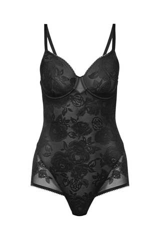 Body à armatures Wild Rose Sensation BSW - Noir