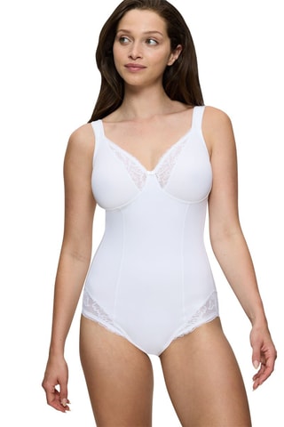 Body Modern Lace+Cotton BS - Blanc