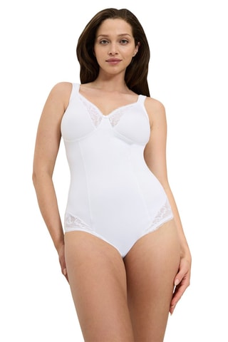 Body Modern Lace+Cotton BS - Blanc