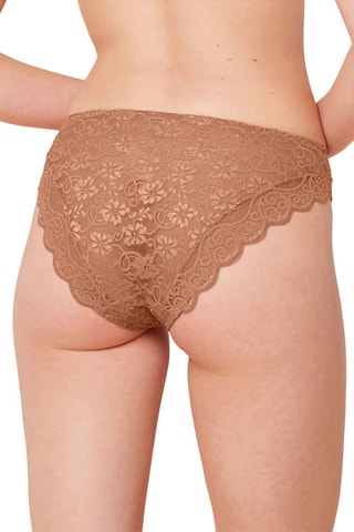Slip Hoge Taille Amourette 300 Magic Wire Tai02 - Lichtbruin