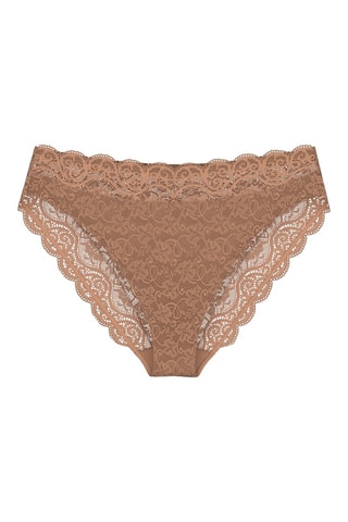 Slip Hoge Taille Amourette 300 Magic Wire Tai02 - Lichtbruin