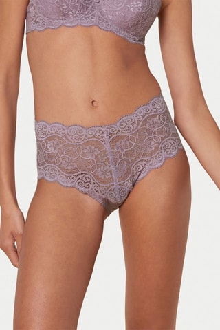 Culotte taille haute Amourette 300 Maxi X - Parme