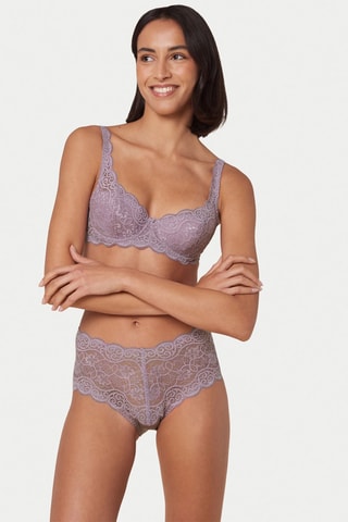 Culotte taille haute Amourette 300 Maxi X - Parme