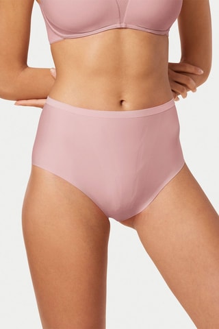 Culotte taille haute Triumph Shape Smart Maxi - Rose