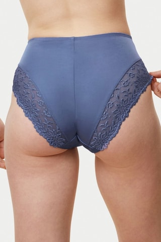 Culotte taille haute Ladyform Soft Maxi - Bleu